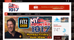 Desktop Screenshot of mycountry1017.com